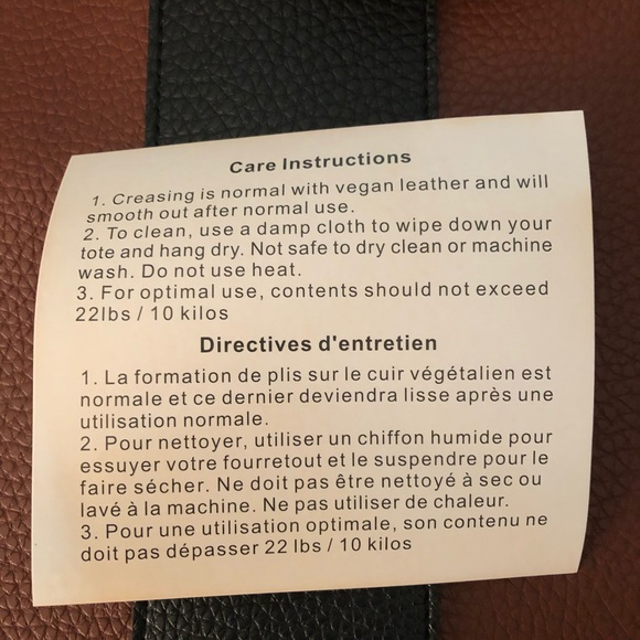 Vince Camuto Vegan Leather Tote - Picture 7 of 7